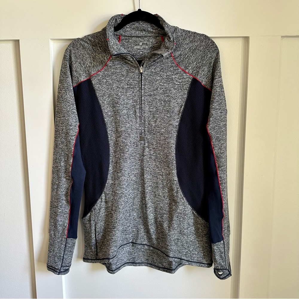 Athleta Running Wild Women’s 1/4 Zip Pullover size Medium